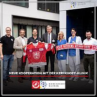 Kooperation Kerckhoff-Klinik mit dem EC Bad Nauheim