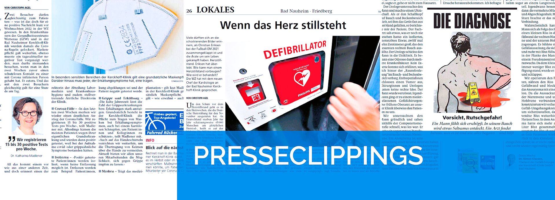 Presseclippings Kerckhoff-Klinik